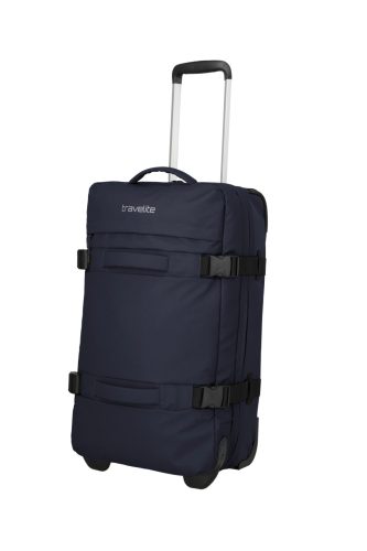 Travelite 8000258-20 Bolonia M kék kicsi gurulós utazótáska
