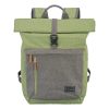 Travelite 96310-80 zöld szürke laptoptartós rollup hátizsák