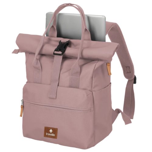 Travelite 96304-17 púder rollup laptoptartós hátizsák