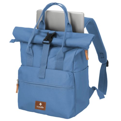 Travelite 96304-24 kék rollup laptoptartós hátizsák
