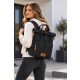 Travelite 96304-01 fekete rollup laptoptartós hátizsák