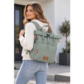   Travelite 96304-81 mentazöld rollup laptoptartós hátizsák