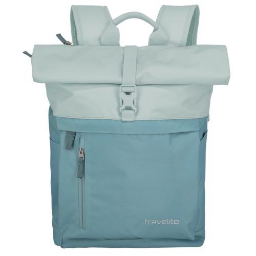 Travelite 96310-26 jégkék laptoptartós rollup hátizsák