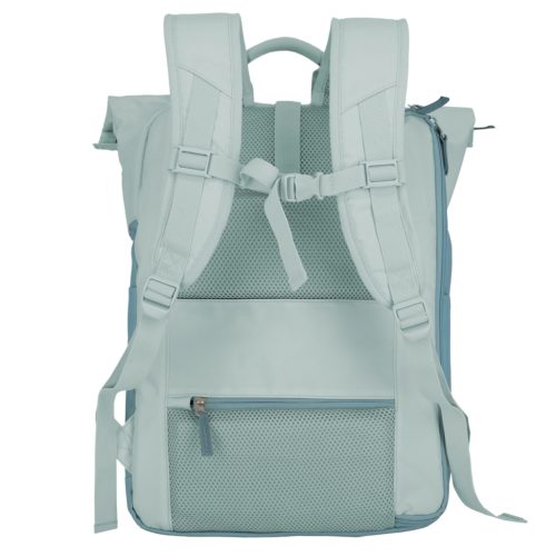 Travelite 96310-26 jégkék laptoptartós rollup hátizsák