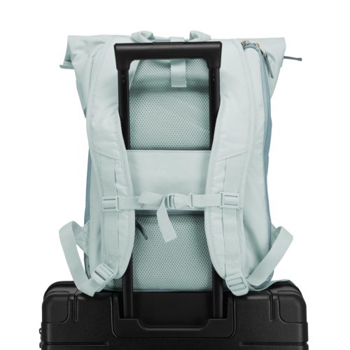Travelite 96310-26 jégkék laptoptartós rollup hátizsák