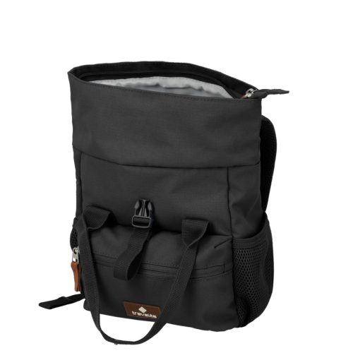 Travelite Basics fekete mini rollup hátizsák 96334-01
