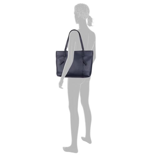 Tom Tailor női válltáska 010896 BECA ZIP SHOPPER L 4276 - 053 - kék