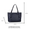 Tom Tailor női válltáska 010896 BECA ZIP SHOPPER L 4276 - 053 - kék