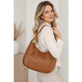   Tom Tailor női válltáska BECA HOBO TÁSKA M 4703 - 022 - konyak