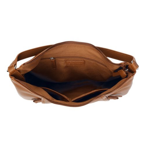 Tom Tailor női válltáska BECA HOBO TÁSKA M 4703 - 022 - konyak