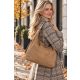Tom Tailor női válltáska Aiana, Hobo Bag L, camel 012743