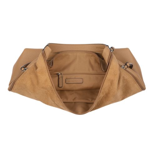 Tom Tailor női válltáska Aiana, Hobo Bag L, camel 012743