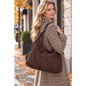   Tom Tailor női válltáska Aiana, Hobo Bag L, dark brown 012744