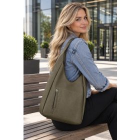   Tom Tailor női válltáska ANALISA HOBO BAG M 4952 - 035 - khaki