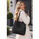 Tom Tailor női válltáska Arona Studs Shopper No Zip L fekete