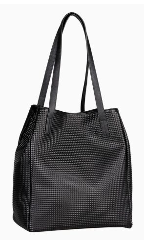Tom Tailor női válltáska Arona Studs Shopper No Zip L fekete