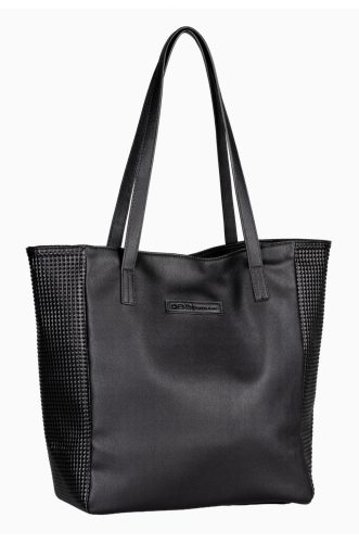 Tom Tailor női válltáska Arona Studs Shopper No Zip L fekete