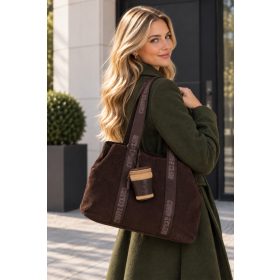   Tom Tailor női válltáska Cortini Zip Shopper L sötét barna
