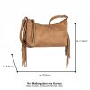 Tom Tailor női válltáska DEYANIRA CROSS BAG S 5078 - 024 - camel
