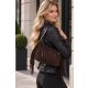 Tom Tailor női válltáska DEYANIRA CROSS BAG S 5078 - 028 - sötétbarna