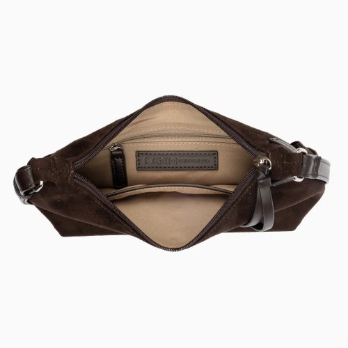 Tom Tailor női válltáska DEYANIRA CROSS BAG S 5078 - 028 - sötétbarna