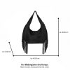 Tom Tailor női válltáska DEYANIRA HOBO BAG L 5079 - 060 - fekete