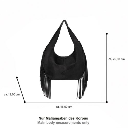 Tom Tailor női válltáska DEYANIRA HOBO BAG L 5079 - 060 - fekete