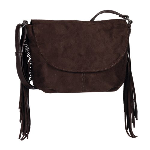 Tom Tailor női válltáska DEYANIRA SADDLE BAG 5080 - 028 - sötétbarna