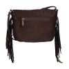 Tom Tailor női válltáska DEYANIRA SADDLE BAG 5080 - 028 - sötétbarna