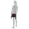 Tom Tailor női válltáska DEYANIRA SADDLE BAG 5080 - 028 - sötétbarna