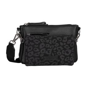   Tom Tailor női oldaltáska JAMILA CROSS BAG XS 5012 - 118 - leo black