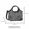 Tom Tailor női kézitáska 012955 LIDORA ZIP SHOPPER S 5131 - 061 - zebra