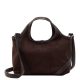 Tom Tailor női kézitáska 012955 LIDORA ZIP SHOPPER S 5131 sötét barna