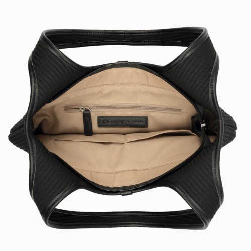 Tom Tailor női válltáska Lidora, Zip tote bag L fekete