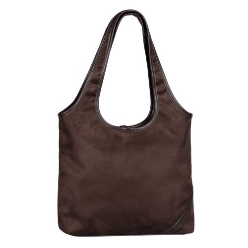 Tom Tailor női válltáska Lidora, Zip tote bag L barna