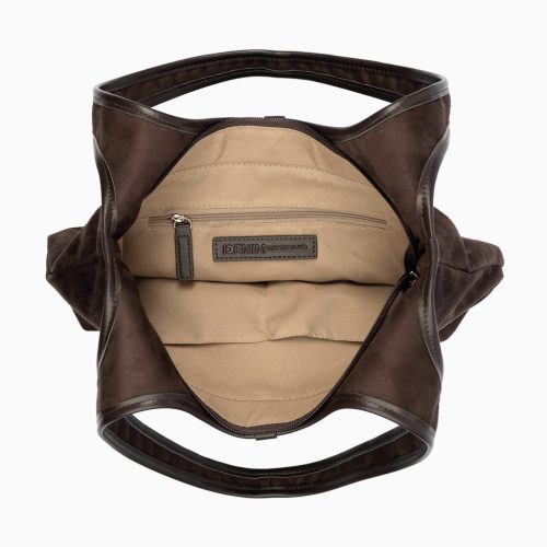 Tom Tailor női válltáska Lidora, Zip tote bag L barna