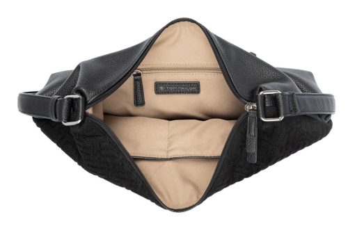 Tom Tailor női oldaltáska Xanthia Hobo Bag M fekete