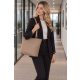 Tom Tailor női válltáska Xanthia, Zip shopper L, taupe