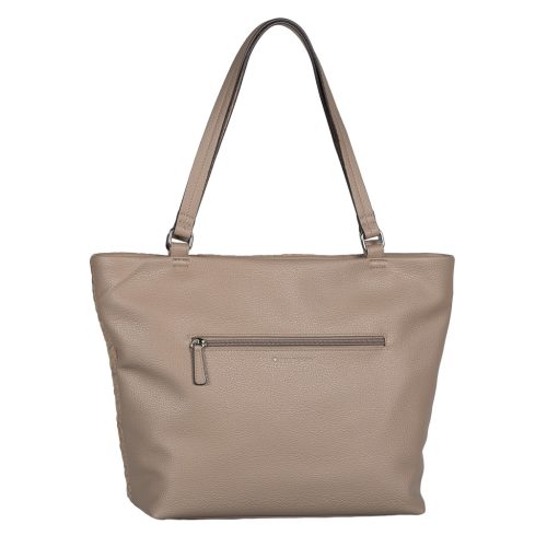 Tom Tailor női válltáska Xanthia, Zip shopper L, taupe