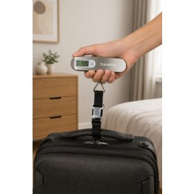 Travelite alumínium digitális bőröndmérleg 