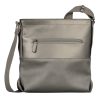 Tom Tailor női válltáska ERIN CROSS BAG M 4474 - 124 - metallic grey