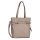 Tom Tailor női válltáska Sora, Zip shopper M, taupe