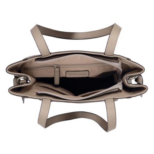 Tom Tailor női válltáska Sora, Zip shopper M, taupe
