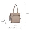 Tom Tailor női válltáska Sora, Zip shopper M, taupe