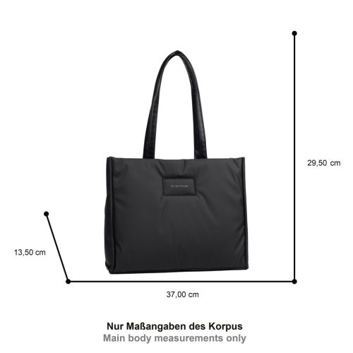 Tom Tailor női válltáska Patti, Zip shopper L, black