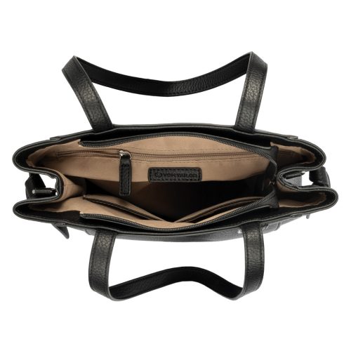 Tom Tailor női válltáska Sora, Zip shopper M, fekete
