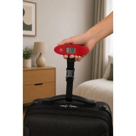 Travelite piros digitális bőröndmérleg 