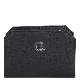 Táska Chiara M 811 Fekete rostbőr