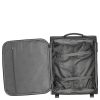 Travelite Cabin fekete 2 kerekű kabin méretű bőrönd