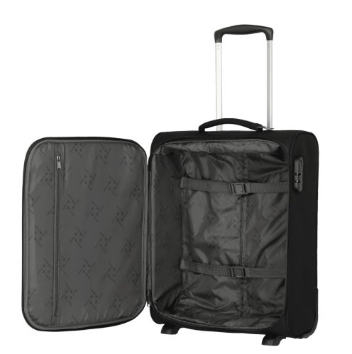 Travelite 90237-01 Cabin fekete 2 kerekű kabinbőrönd 